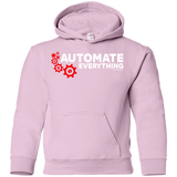 Sweatshirts Light Pink / YS Automate Everything Youth Hoodie