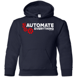 Sweatshirts Navy / YS Automate Everything Youth Hoodie