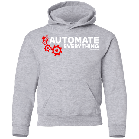 Sweatshirts Sport Grey / YS Automate Everything Youth Hoodie