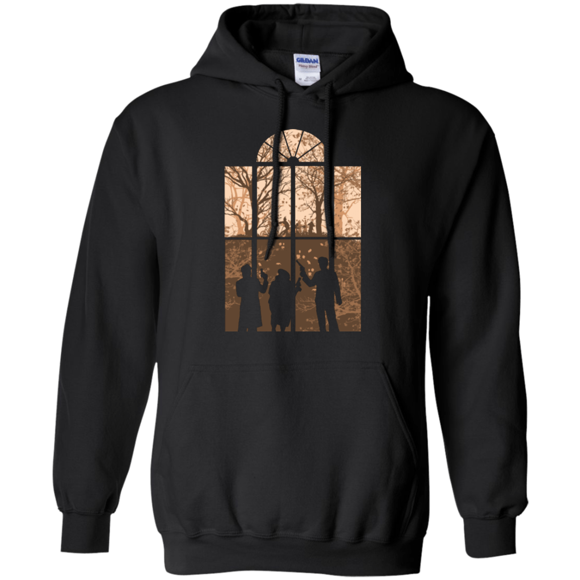 Sweatshirts Black / Small Autumn in Astoria 1 Pullover Hoodie