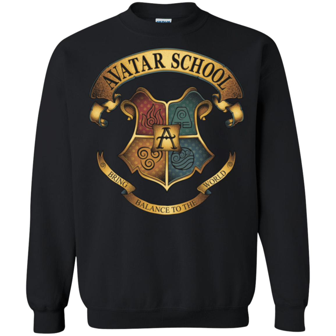 Sweatshirts Black / Small Avatar School (2) Crewneck Sweatshirt