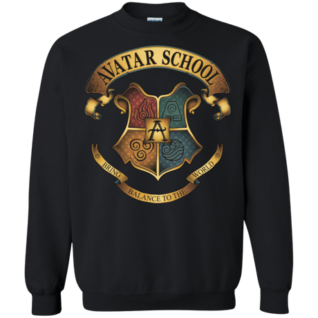 Sweatshirts Black / Small Avatar School (2) Crewneck Sweatshirt