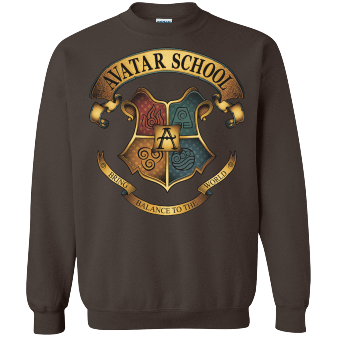 Sweatshirts Dark Chocolate / Small Avatar School (2) Crewneck Sweatshirt