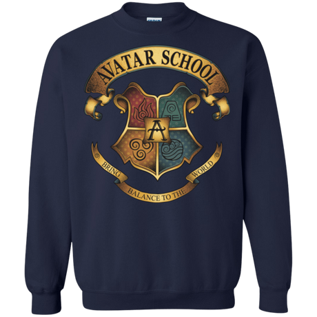 Sweatshirts Navy / Small Avatar School (2) Crewneck Sweatshirt