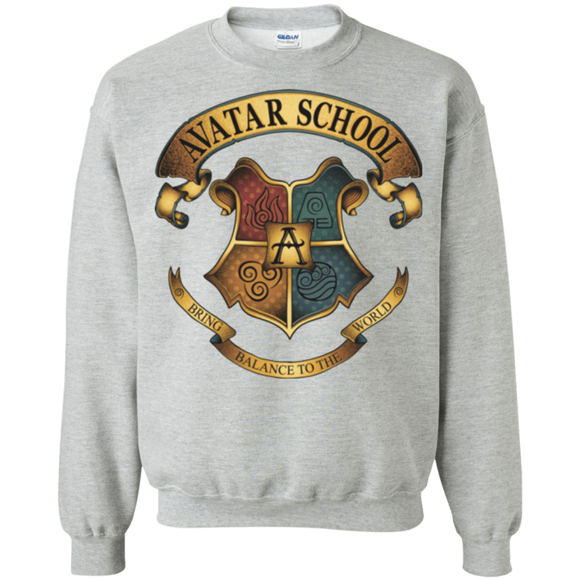 Sweatshirts Sport Grey / Small Avatar School (2) Crewneck Sweatshirt