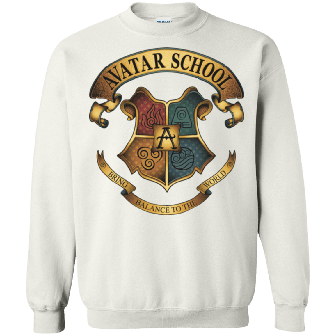 Sweatshirts White / Small Avatar School (2) Crewneck Sweatshirt