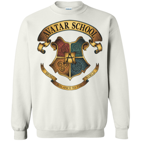 Sweatshirts White / Small Avatar School (2) Crewneck Sweatshirt