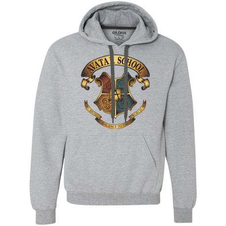 Sweatshirts Sport Grey / Small Avatar School (2) Premium Fleece Hoodie