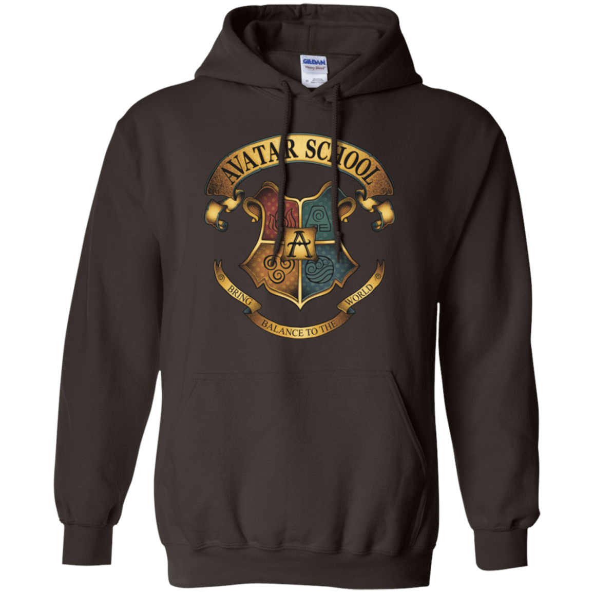 Sweatshirts Dark Chocolate / Small Avatar School (2) Pullover Hoodie