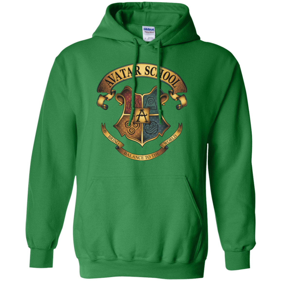 Sweatshirts Irish Green / Small Avatar School (2) Pullover Hoodie