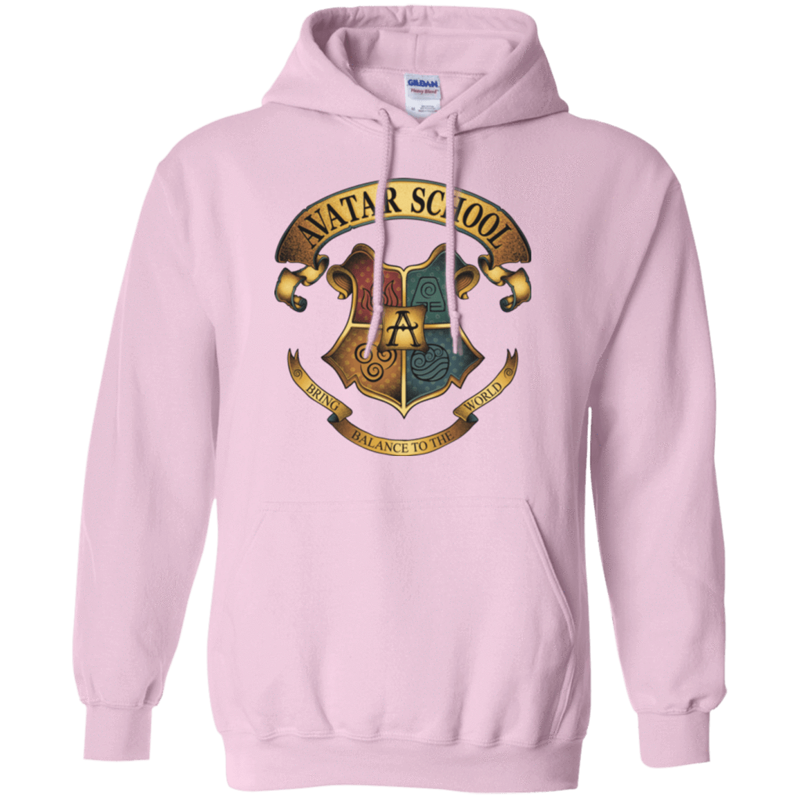 Sweatshirts Light Pink / Small Avatar School (2) Pullover Hoodie