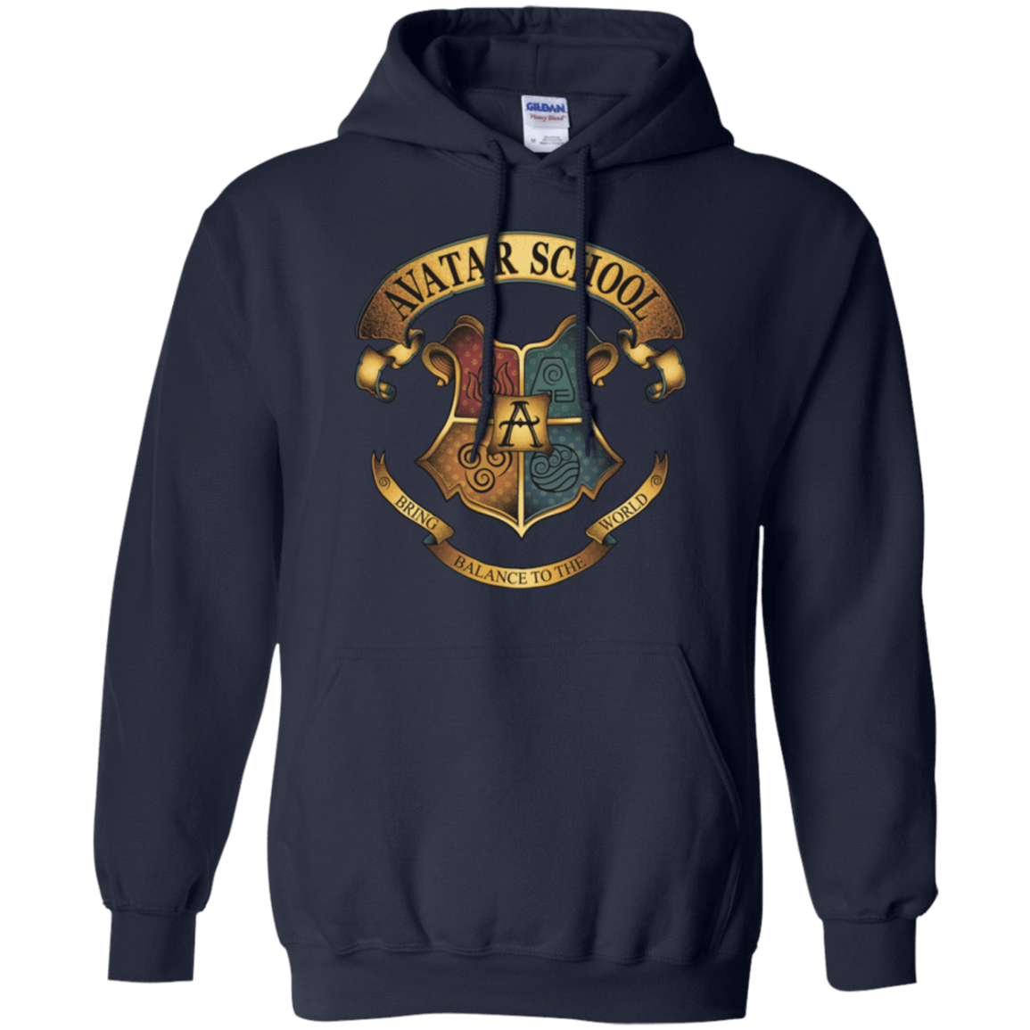 Sweatshirts Navy / Small Avatar School (2) Pullover Hoodie