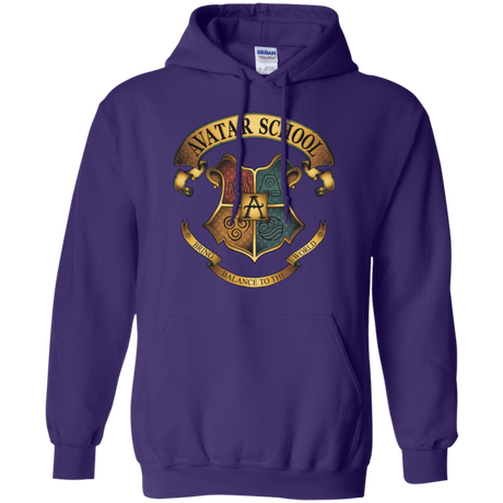 Sweatshirts Purple / Small Avatar School (2) Pullover Hoodie