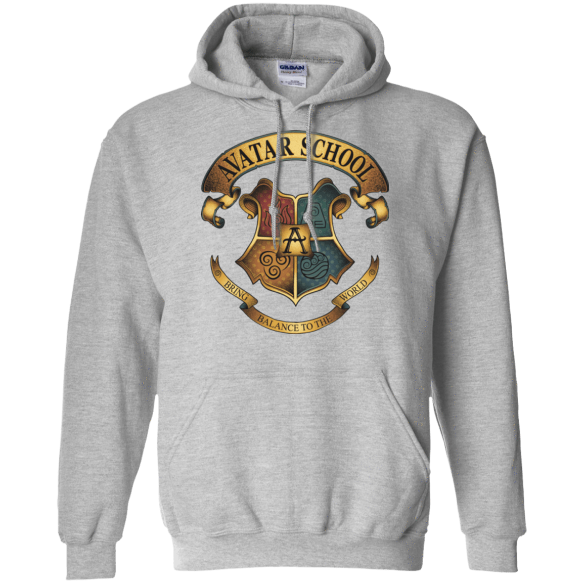 Sweatshirts Sport Grey / Small Avatar School (2) Pullover Hoodie