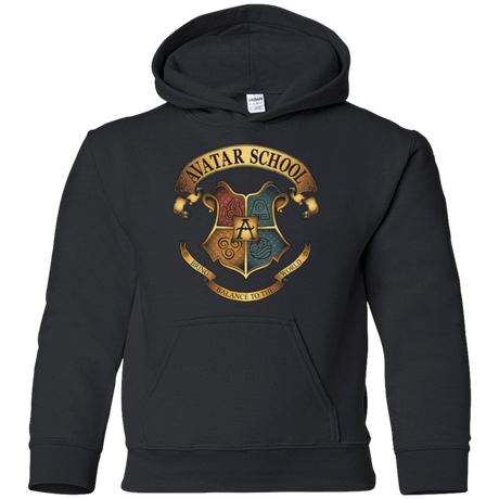Sweatshirts Black / YS Avatar School (2) Youth Hoodie
