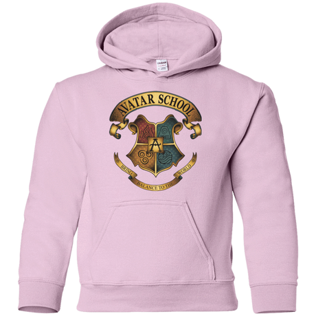 Sweatshirts Light Pink / YS Avatar School (2) Youth Hoodie