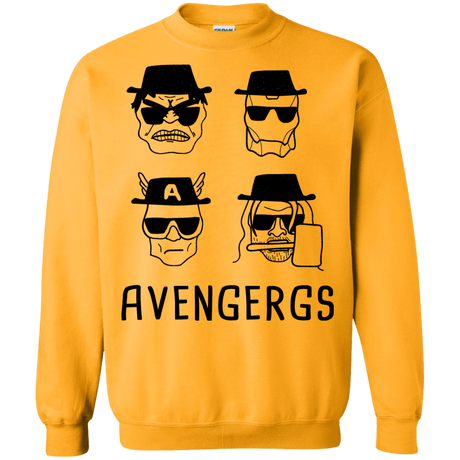 Sweatshirts Gold / S Avengergs Crewneck Sweatshirt