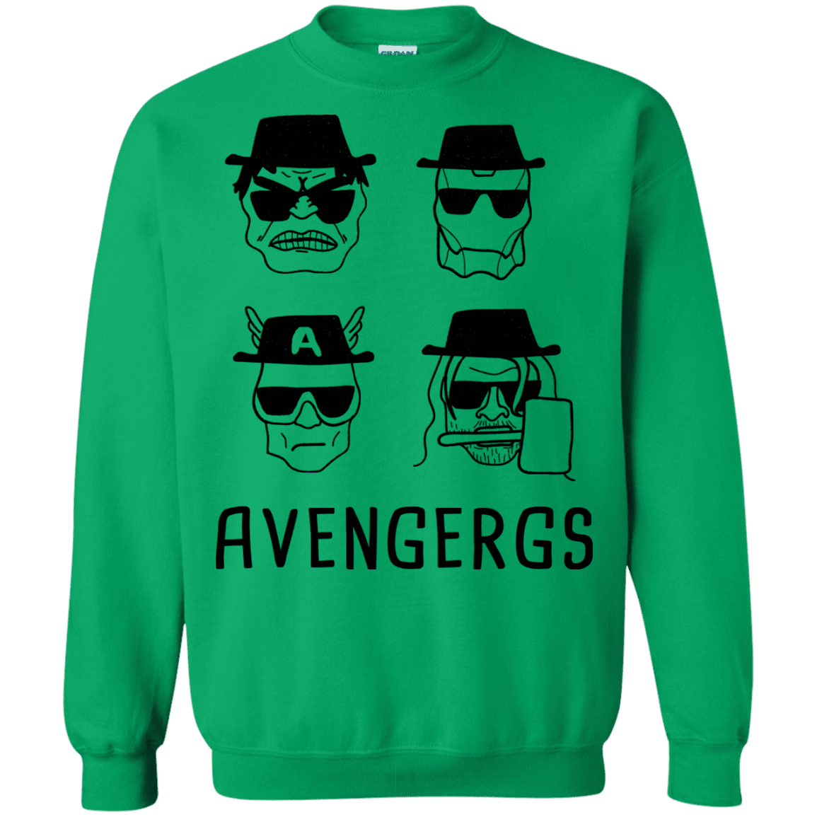 Sweatshirts Irish Green / S Avengergs Crewneck Sweatshirt