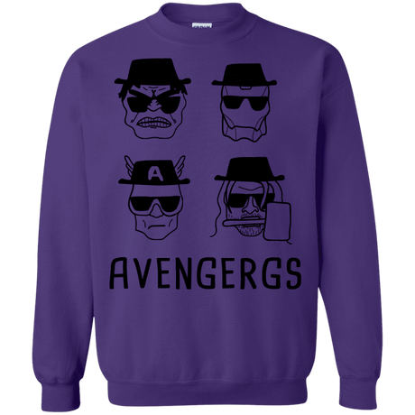 Sweatshirts Purple / S Avengergs Crewneck Sweatshirt