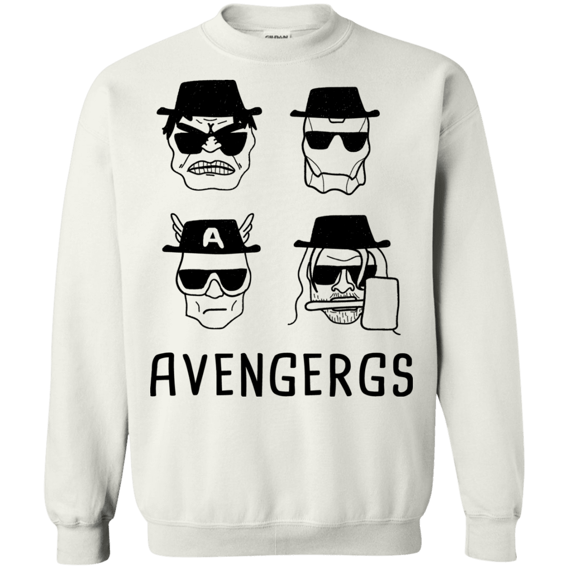 Sweatshirts White / S Avengergs Crewneck Sweatshirt