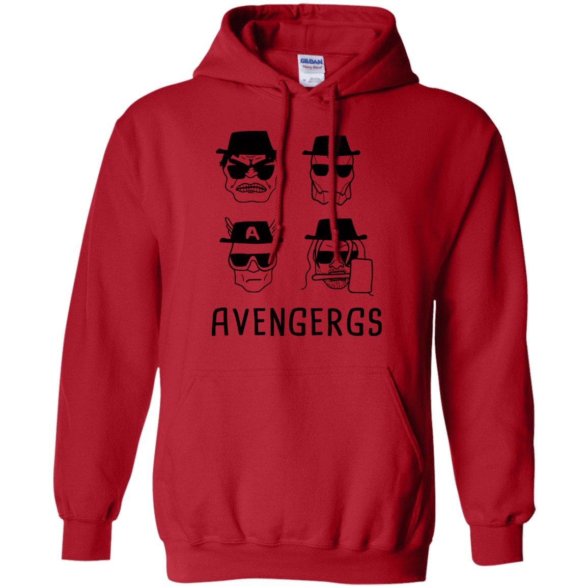 Sweatshirts Red / S Avengergs Pullover Hoodie