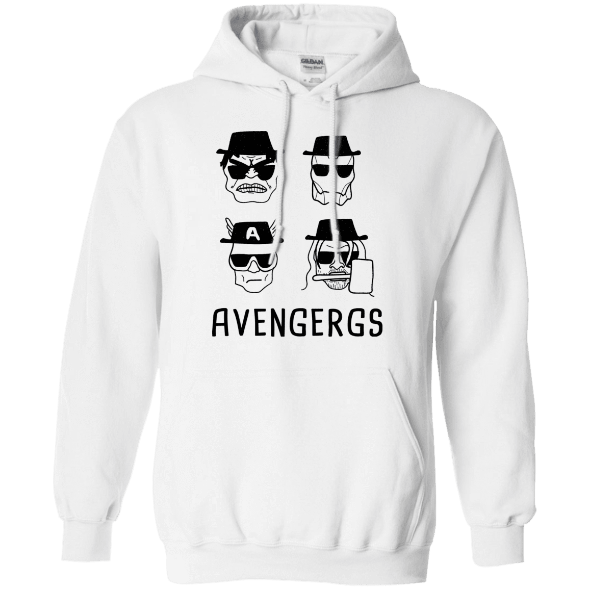 Sweatshirts White / S Avengergs Pullover Hoodie