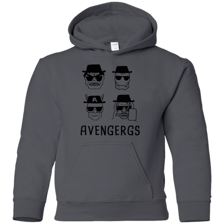 Sweatshirts Charcoal / YS Avengergs Youth Hoodie