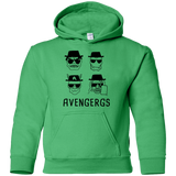 Sweatshirts Irish Green / YS Avengergs Youth Hoodie