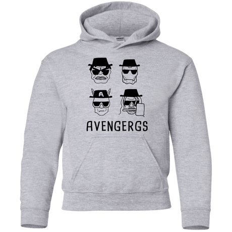 Sweatshirts Sport Grey / YS Avengergs Youth Hoodie