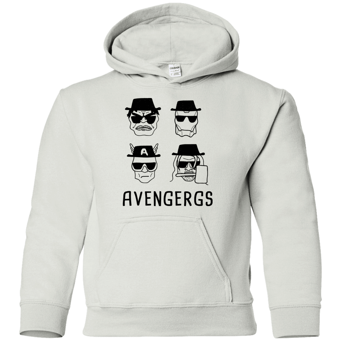 Sweatshirts White / YS Avengergs Youth Hoodie