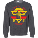 Sweatshirts Dark Heather / Small Aviation Club Crewneck Sweatshirt