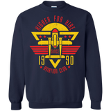 Sweatshirts Navy / Small Aviation Club Crewneck Sweatshirt