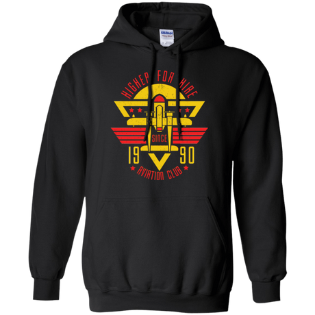 Sweatshirts Black / Small Aviation Club Pullover Hoodie