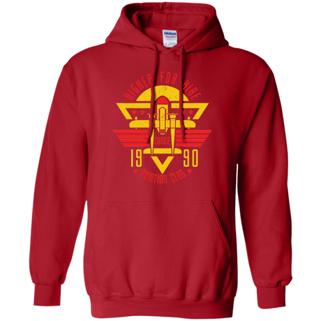 Sweatshirts Red / Small Aviation Club Pullover Hoodie