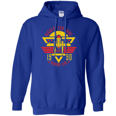 Sweatshirts Royal / Small Aviation Club Pullover Hoodie