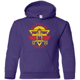 Sweatshirts Purple / YS Aviation Club Youth Hoodie
