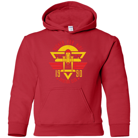 Sweatshirts Red / YS Aviation Club Youth Hoodie