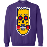 Sweatshirts Purple / S Aw Man Crewneck Sweatshirt