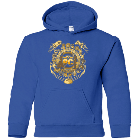 Sweatshirts Royal / YS AWESOME 90S Youth Hoodie