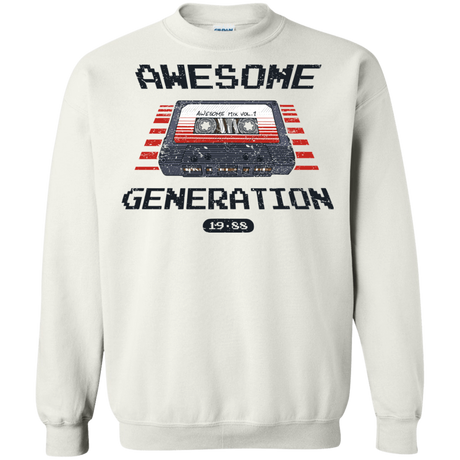 Sweatshirts White / Small Awesome Generation Crewneck Sweatshirt