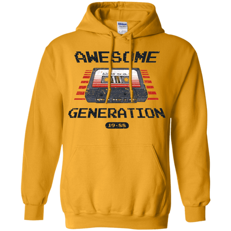 Sweatshirts Gold / Small Awesome Generation Pullover Hoodie