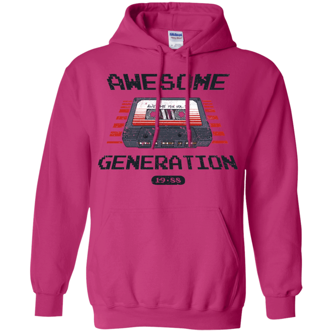 Sweatshirts Heliconia / Small Awesome Generation Pullover Hoodie