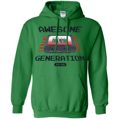 Sweatshirts Irish Green / Small Awesome Generation Pullover Hoodie