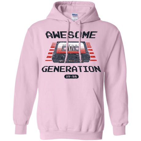 Sweatshirts Light Pink / Small Awesome Generation Pullover Hoodie