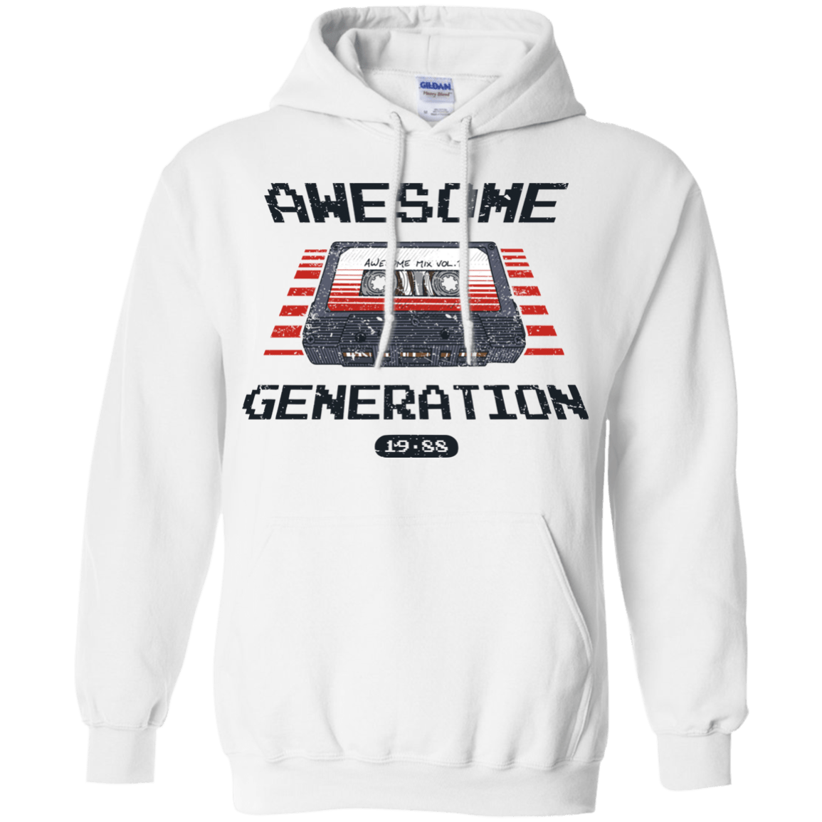 Sweatshirts White / Small Awesome Generation Pullover Hoodie