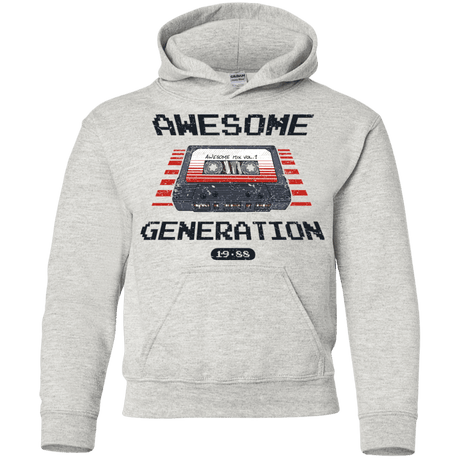 Sweatshirts Ash / YS Awesome Generation Youth Hoodie