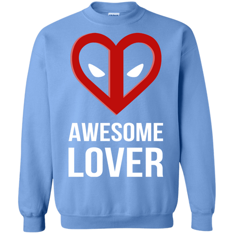 Sweatshirts Carolina Blue / Small Awesome lover Crewneck Sweatshirt