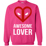 Sweatshirts Heliconia / Small Awesome lover Crewneck Sweatshirt