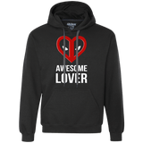 Sweatshirts Black / Small Awesome lover Premium Fleece Hoodie
