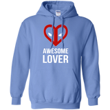 Sweatshirts Carolina Blue / Small Awesome lover Pullover Hoodie